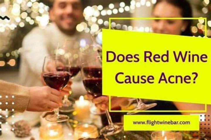 Does red wine cause wrinkles?